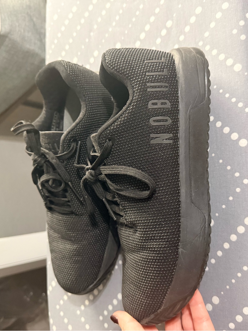 NOBULL Women/ All-Black Knit Trainer